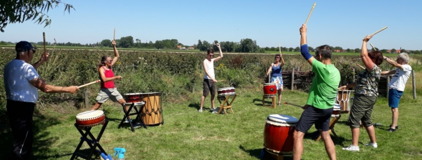 Hof van OOK Taiko